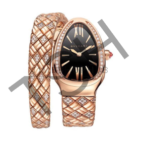 Bvlgari serpenti black drop shape dial rosegold bracelet (7A quality)