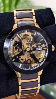 Rado Centrix Automatic with black round dial (7AA Quality)