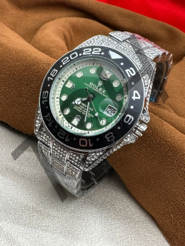 Rolex round green dial diamond (5A Quality)