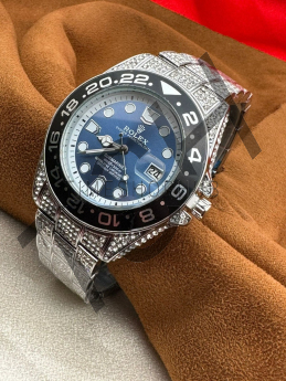 Rolex round blue dial diamond (5A Quality)