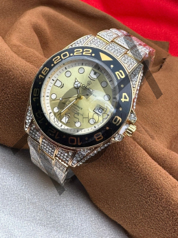 Rolex round yellow-gold dial diamond (5A Quality)