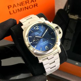 Luminor Panerai blue dial and sapphire glass with chronograph (Master Quality)