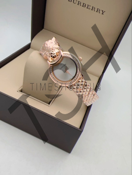 Cartier white round dial rosegold color (5A quality)