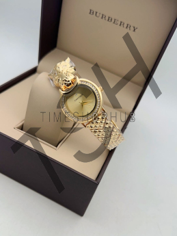 Cartier gold round dial gold color (5A quality)