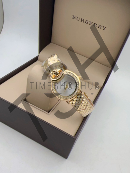 Cartier white round dial gold color (5A quality)