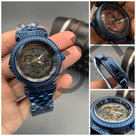 Patak Philippe Automatic with blue round dial (7A Quality)