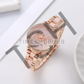 MK round pink diamond dial (5A Quality)